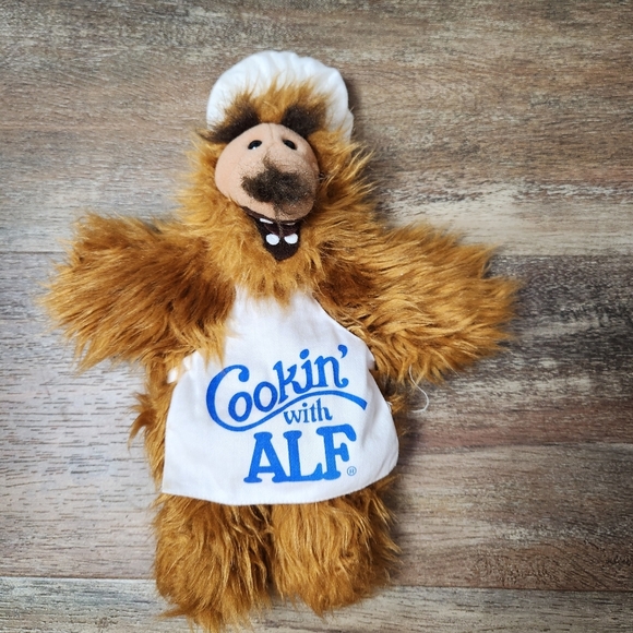 VINTAGE COOKING WITH ALF HAND PUPPET 1988 - Picture 3 of 7